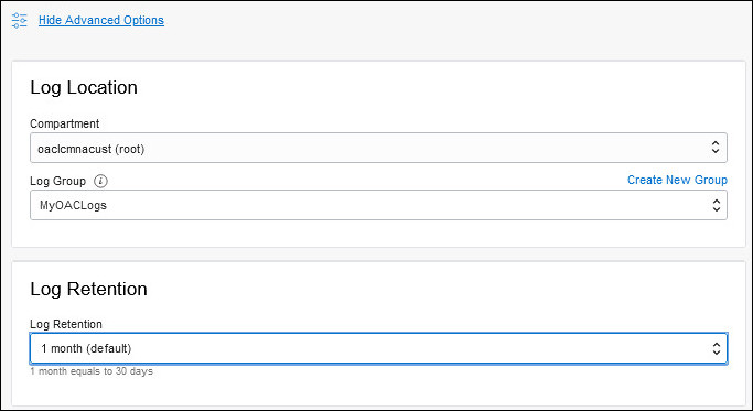 Enable resource logging