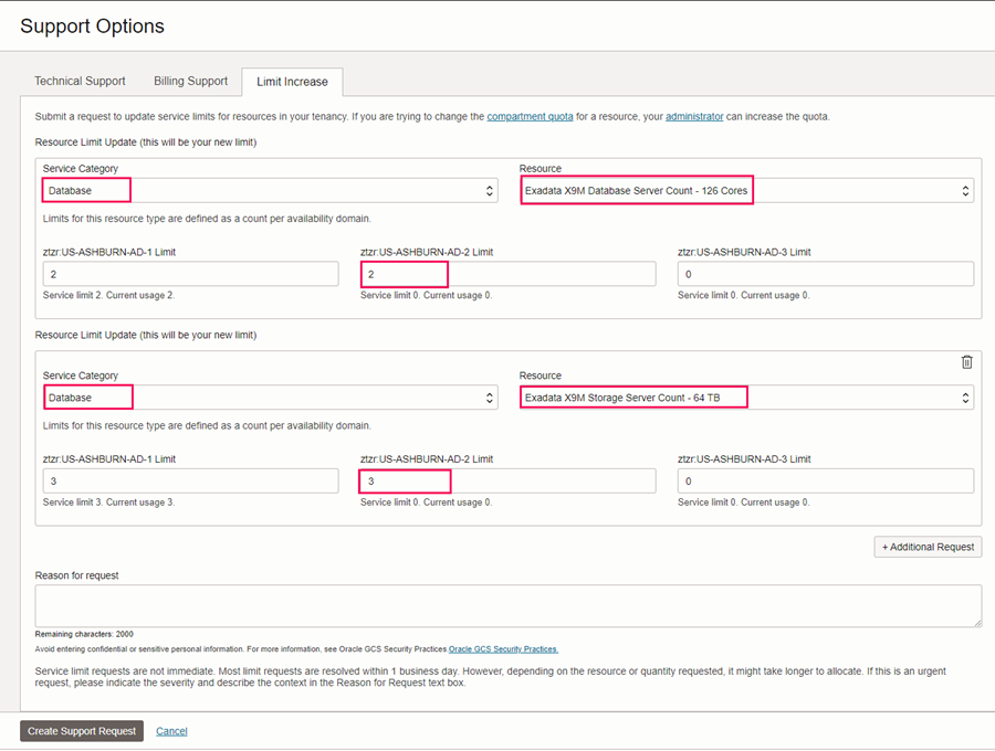 Description of service-limit-increase.png follows