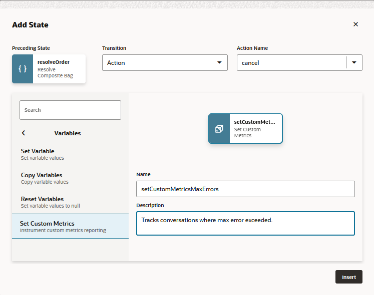 Description of set-insights-component-dialog.png follows