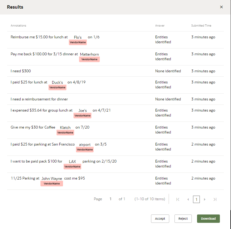 Description of view-entity-annotation-results.png follows