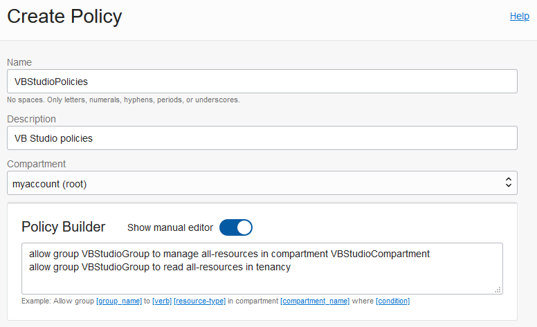 Description of oci_create_policy_dialog_crop.png follows