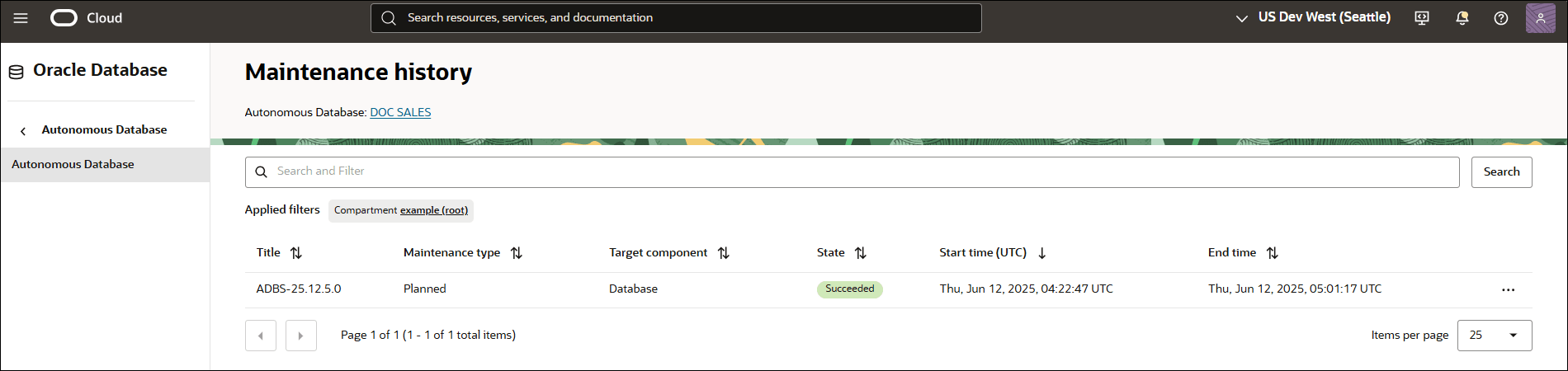Description of adb_maintenance_history.png follows Description of adb_maintenance_history.png follows