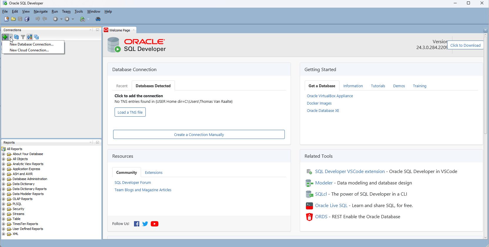 Connect Oracle SQL Developer with a Wallet (mTLS)