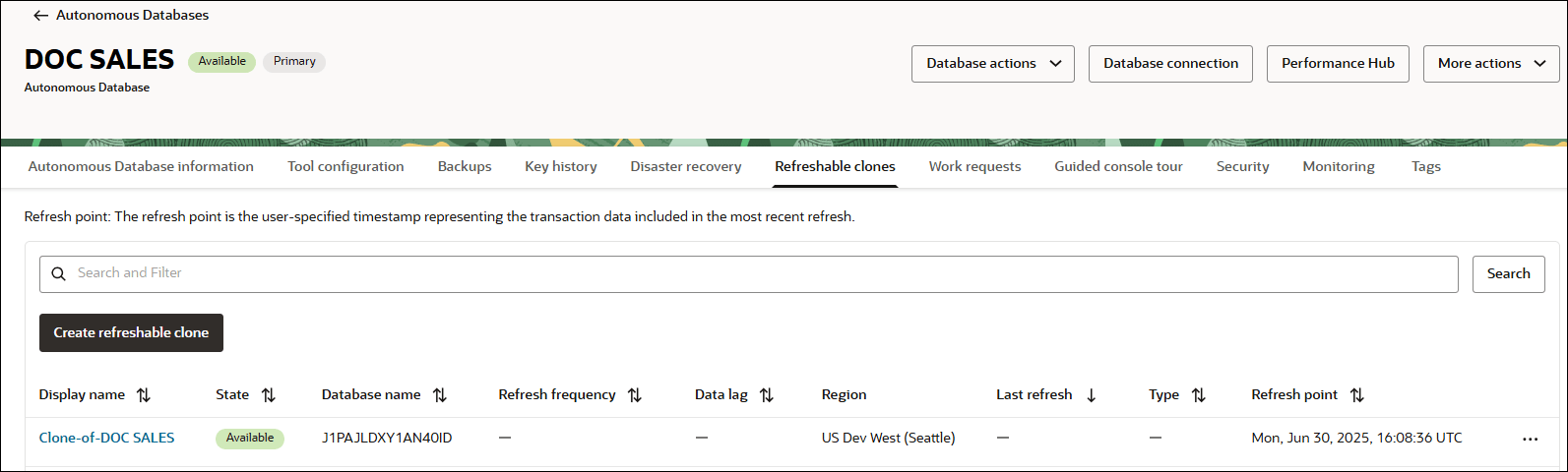 adb_resources_refreshable_clones.pngの説明が続きます adb_resources_refreshable_clones.pngの説明が続きます
