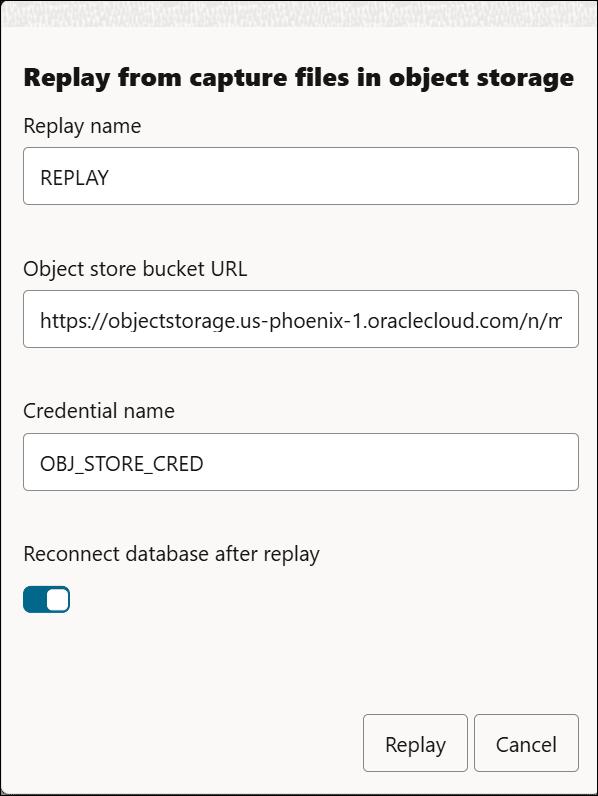 adbs-replay-capture-object-storage.pngの説明が続きます