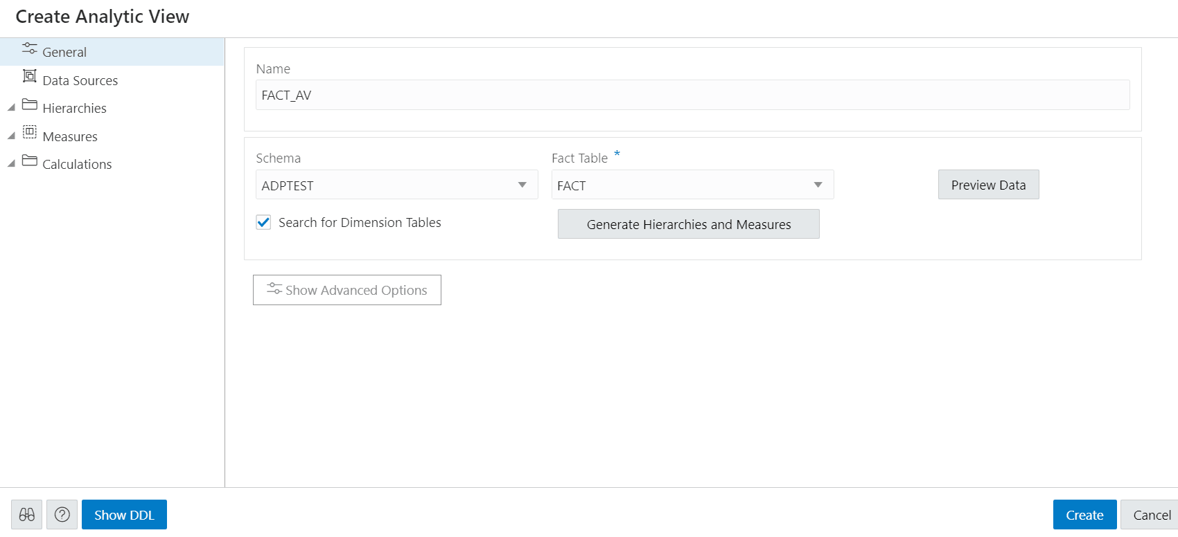 adp-create-analytic-view.pngの説明が続きます