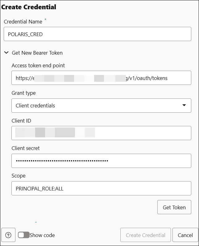 create-credential-polaris.pngの説明が続きます