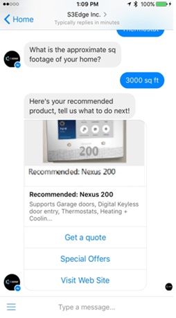 これはメッセージとUI要素を示すボットのイメージです。